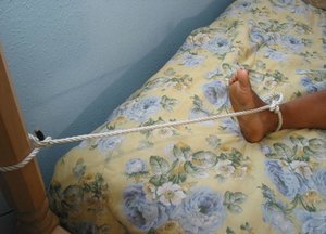 18 year old girl Cipriana A takes a cumshot in mouth after sex in mesh hosiery